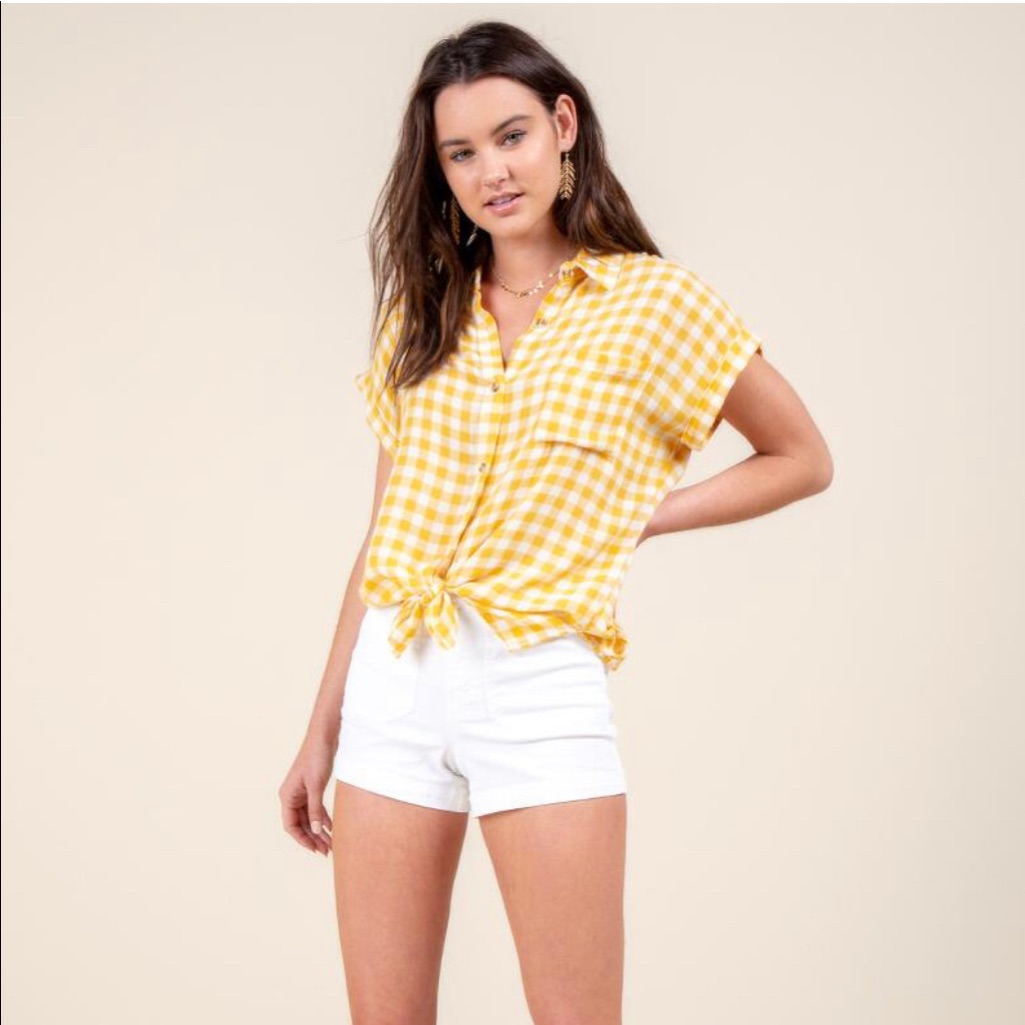Allison Button Down Top